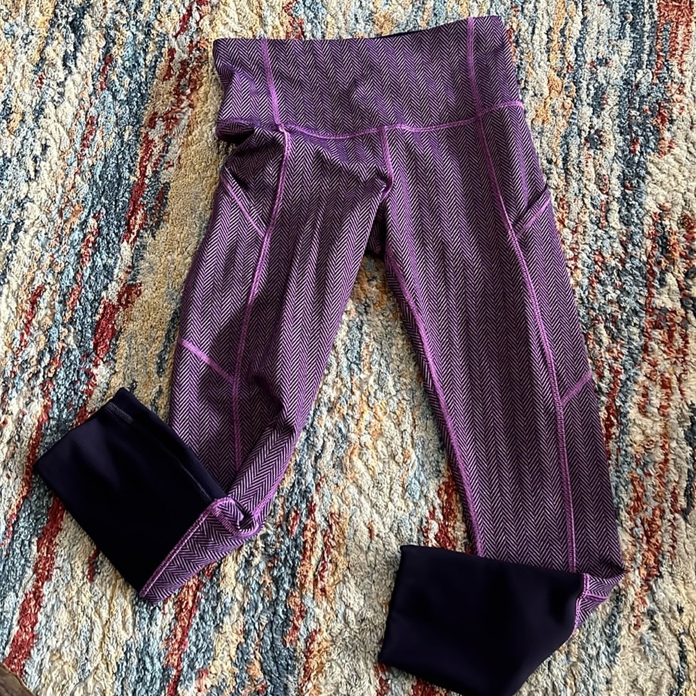 Lululemon rebel runner crop leggings